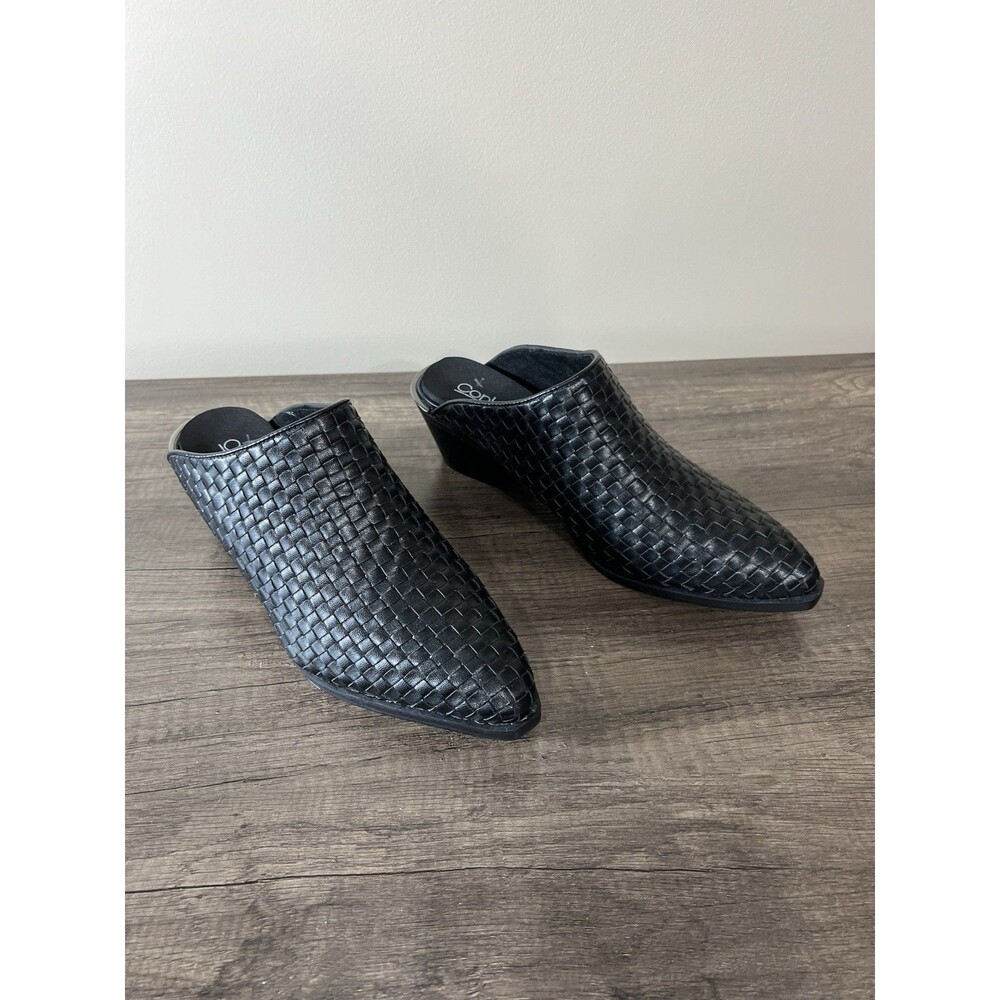 Corkys TGIF Woven Mule Clogs Shoes Womens Black  Chic Cowgirl Casual Size 11